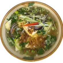 24. Sup Rau Mien Chay (vegan)